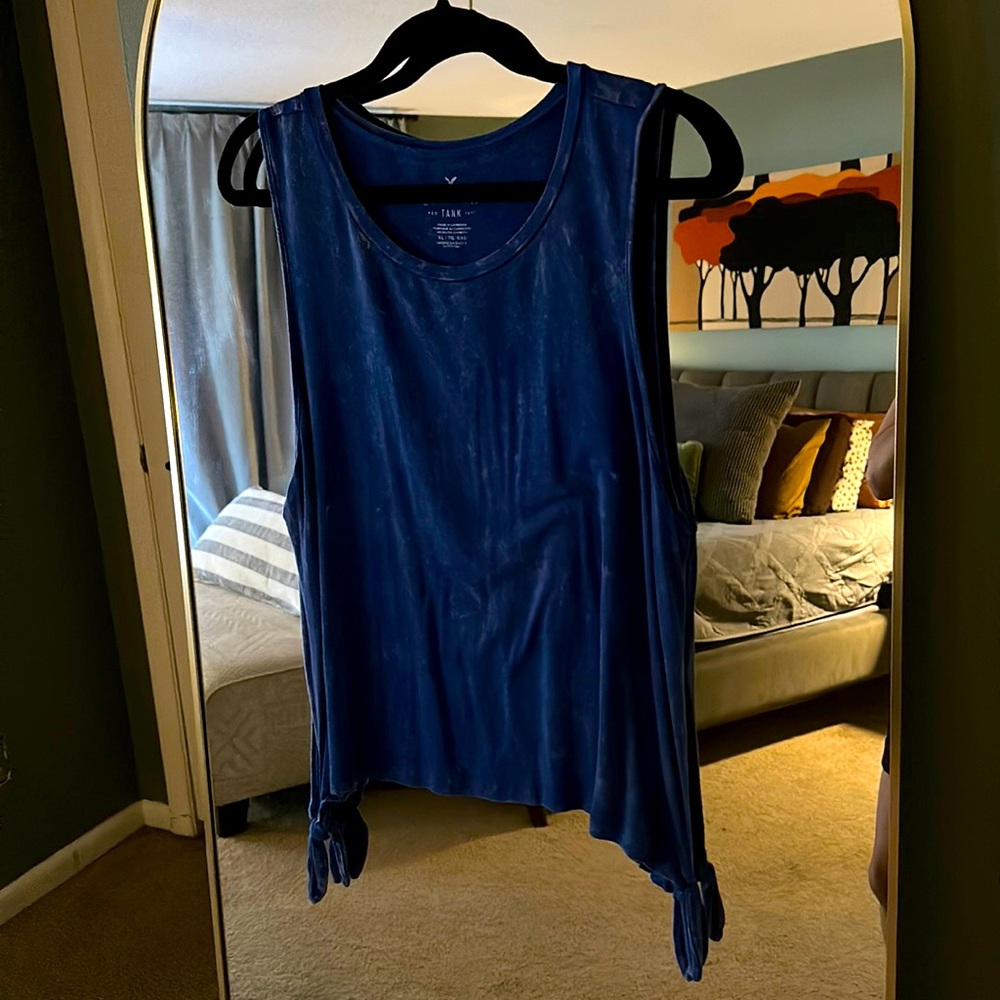 Blue AE Slit and Tie Sides